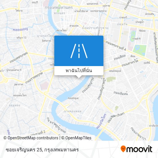 ซอยเจริญนคร 25 แผนที่