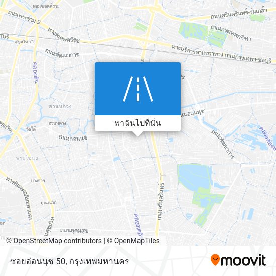 ซอยอ่อนนุช 50 แผนที่