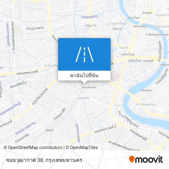 ซอยวุฒากาศ 38 แผนที่