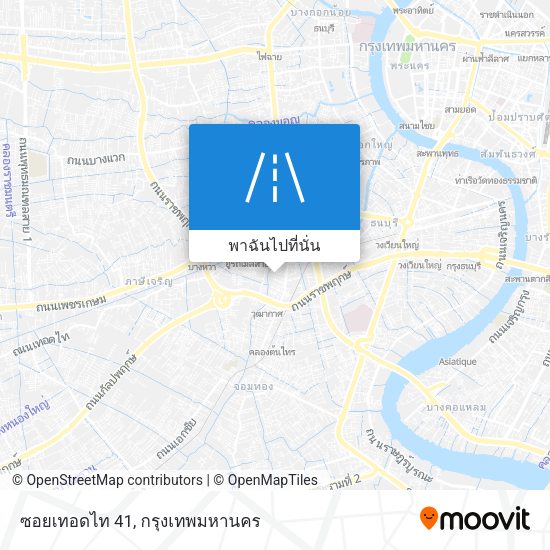 ซอยเทอดไท 41 แผนที่