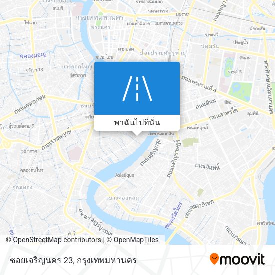 ซอยเจริญนคร 23 แผนที่