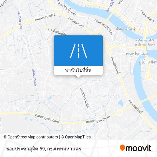 ซอยประชาอุทิศ 59 แผนที่