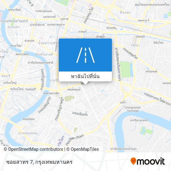 ซอยสาทร 7 แผนที่