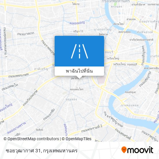 ซอยวุฒากาศ 31 แผนที่