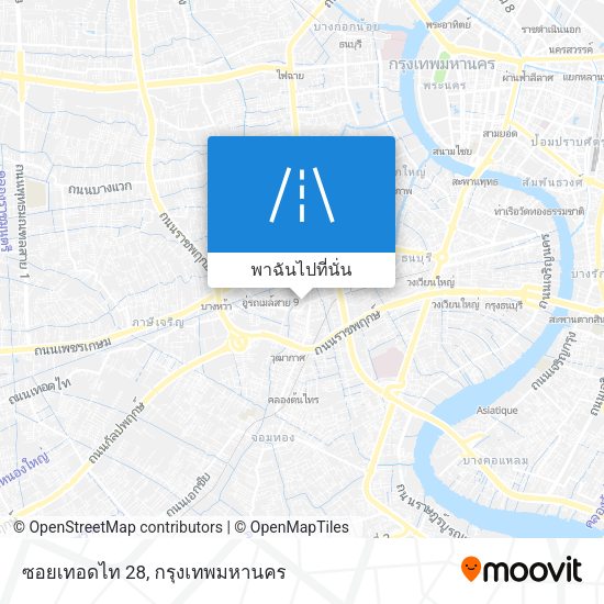 ซอยเทอดไท 28 แผนที่