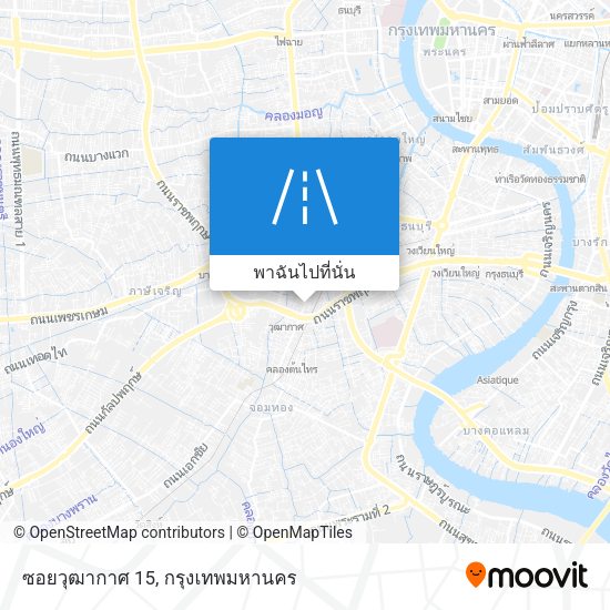 ซอยวุฒากาศ 15 แผนที่
