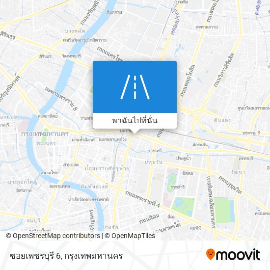 ซอยเพชรบุรี 6 แผนที่