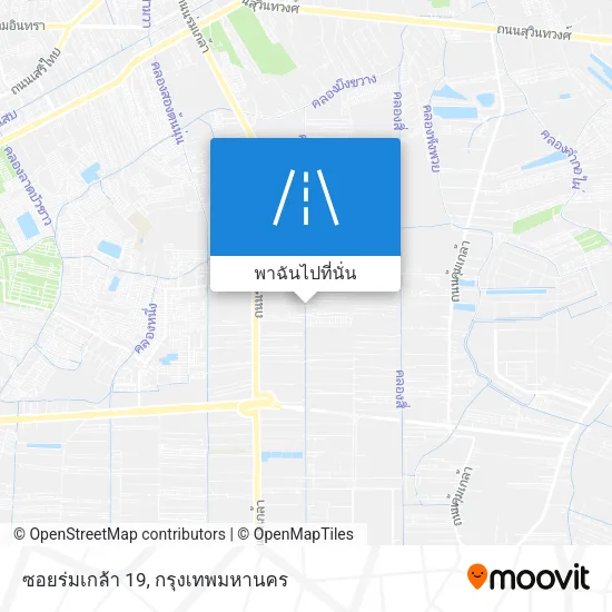 ซอยร่มเกล้า 19 แผนที่