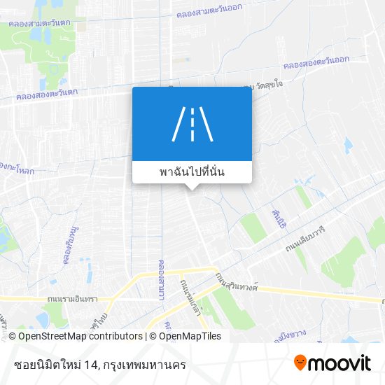 ซอยนิมิตใหม่ 14 แผนที่