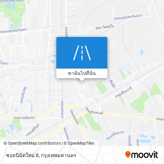 ซอยนิมิตใหม่ 8 แผนที่