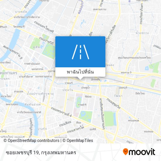 ซอยเพชรบุรี 19 แผนที่