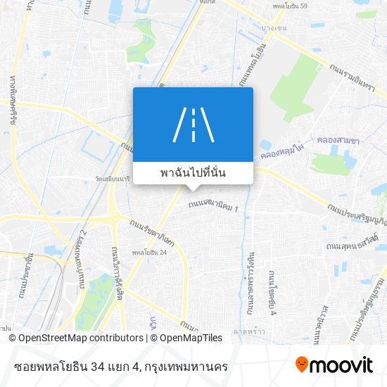 ซอยพหลโยธิน 34 แยก 4 แผนที่