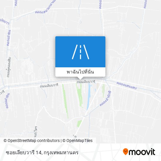 ซอยเลียบวารี 14 แผนที่