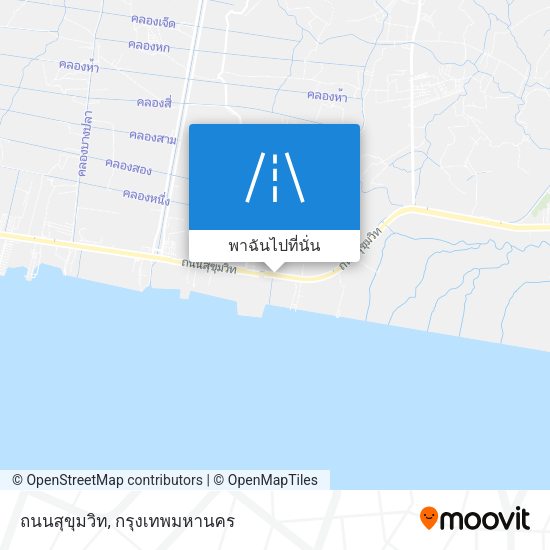ถนนสุขุมวิท แผนที่