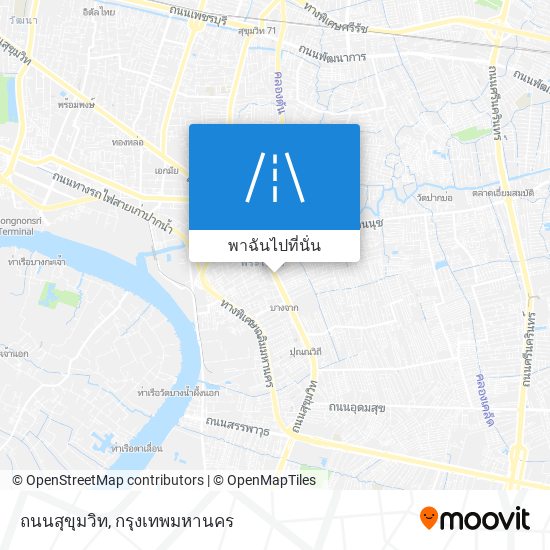 ถนนสุขุมวิท แผนที่