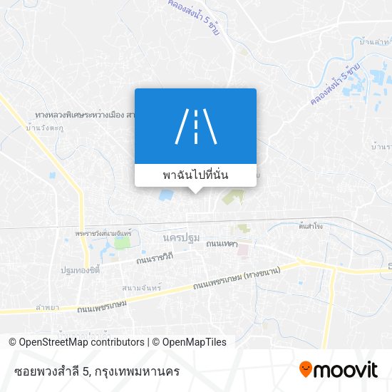 ซอยพวงสำลี 5 แผนที่