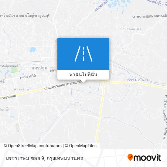 เพชรเกษม ซอย 9 แผนที่