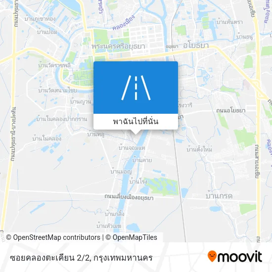 ซอยคลองตะเคียน 2/2 แผนที่