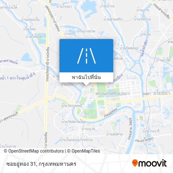 ซอยอู่ทอง 31 แผนที่