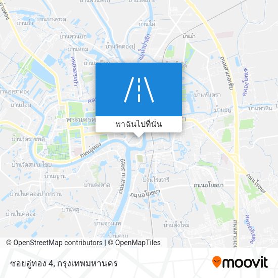 ซอยอู่ทอง 4 แผนที่