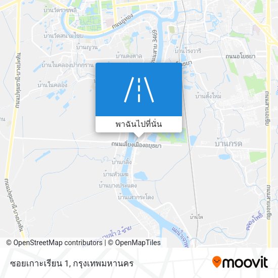 ซอยเกาะเรียน 1 แผนที่