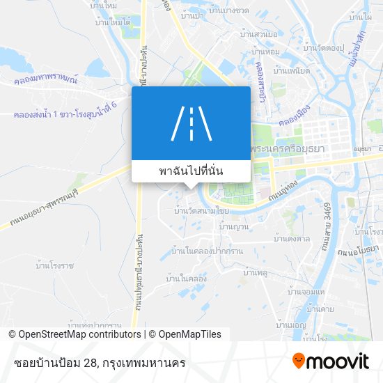 ซอยบ้านป้อม 28 แผนที่