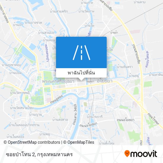 ซอยป่าโทน 2 แผนที่