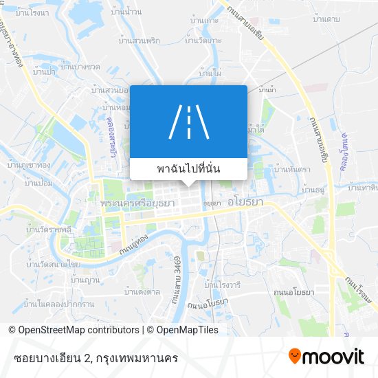 ซอยบางเอียน 2 แผนที่