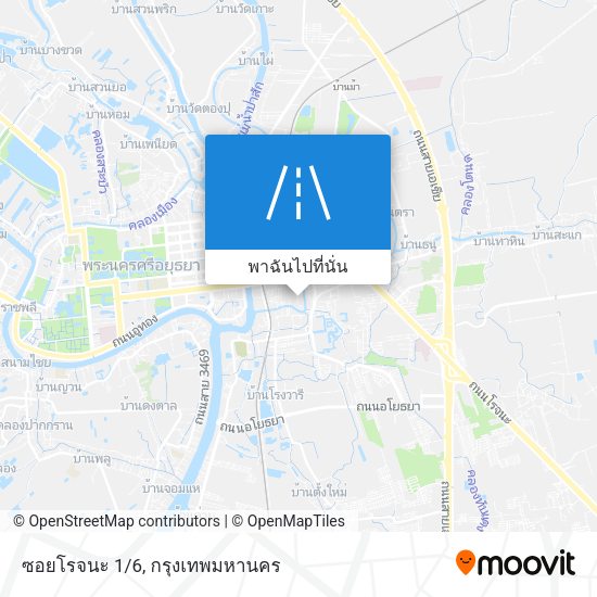 ซอยโรจนะ 1/6 แผนที่