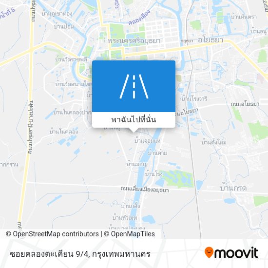 ซอยคลองตะเคียน 9/4 แผนที่