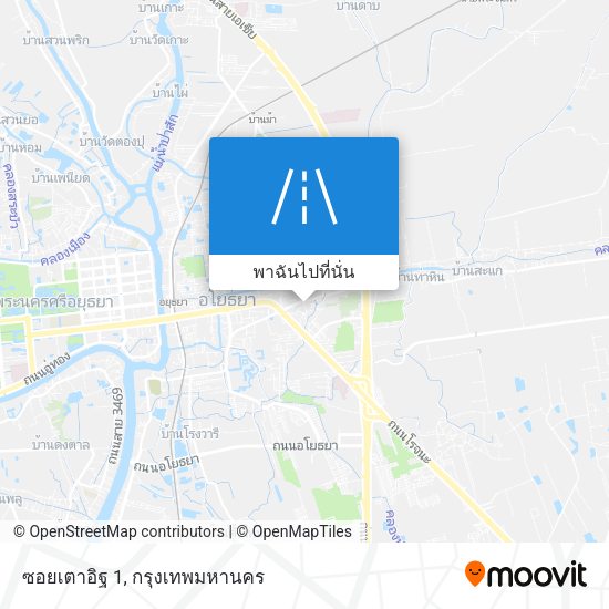 ซอยเตาอิฐ 1 แผนที่