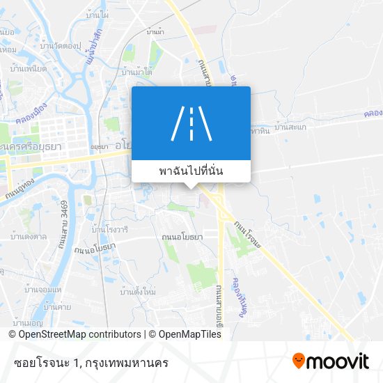 ซอยโรจนะ 1 แผนที่