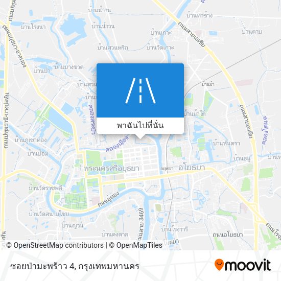 ซอยป่ามะพร้าว 4 แผนที่