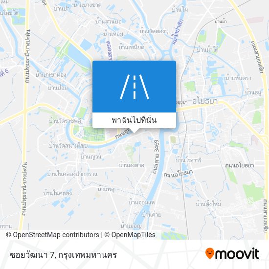 ซอยวัฒนา 7 แผนที่