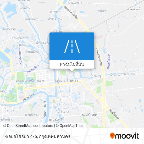 ซอยอโยธยา 4/6 แผนที่
