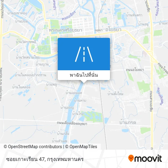 ซอยเกาะเรียน 47 แผนที่