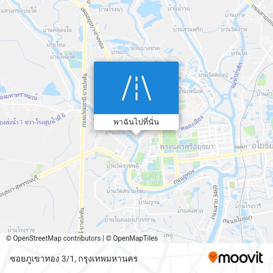 ซอยภูเขาทอง 3/1 แผนที่