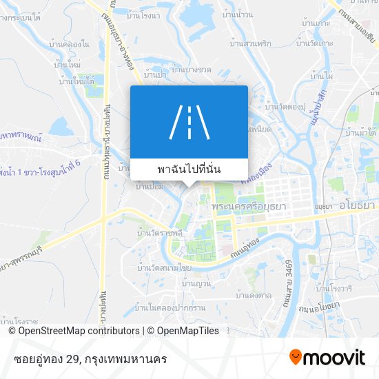 ซอยอู่ทอง 29 แผนที่