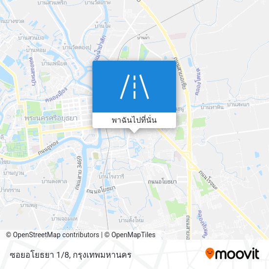 ซอยอโยธยา 1/8 แผนที่
