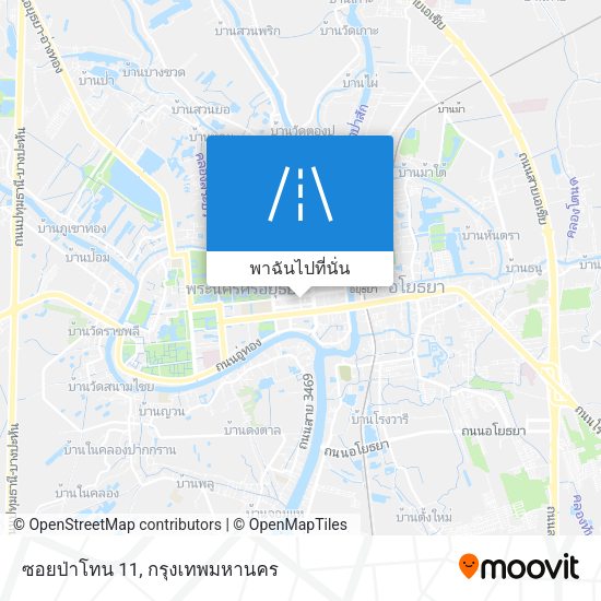 ซอยป่าโทน 11 แผนที่