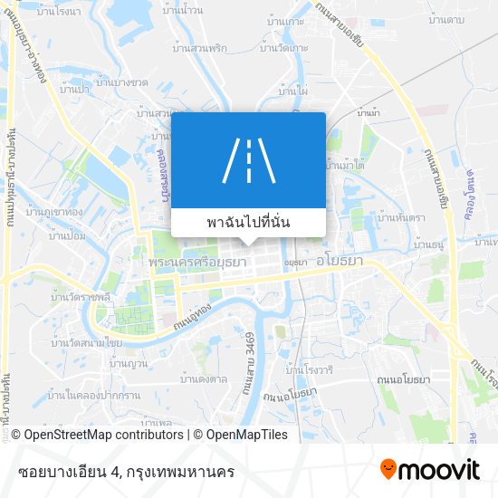 ซอยบางเอียน 4 แผนที่