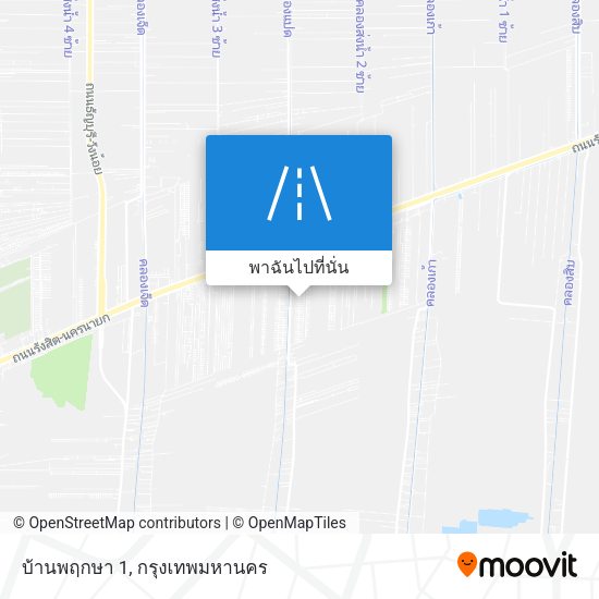 บ้านพฤกษา 1 แผนที่