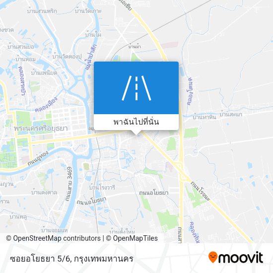 ซอยอโยธยา 5/6 แผนที่