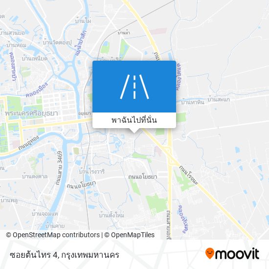 ซอยต้นไทร 4 แผนที่