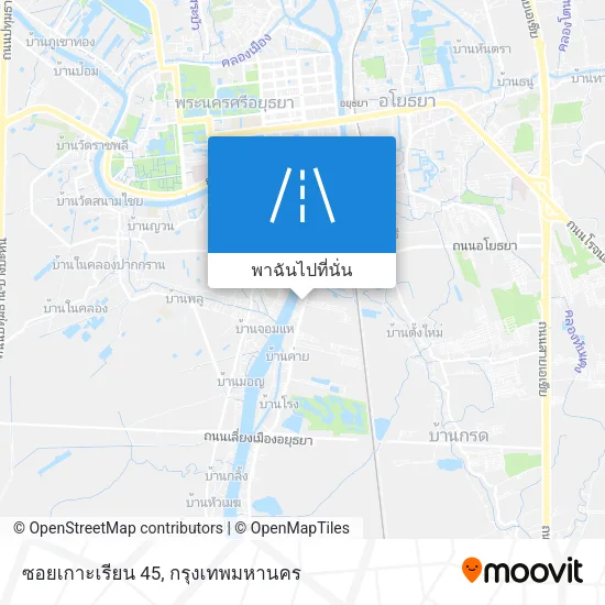 ซอยเกาะเรียน 45 แผนที่