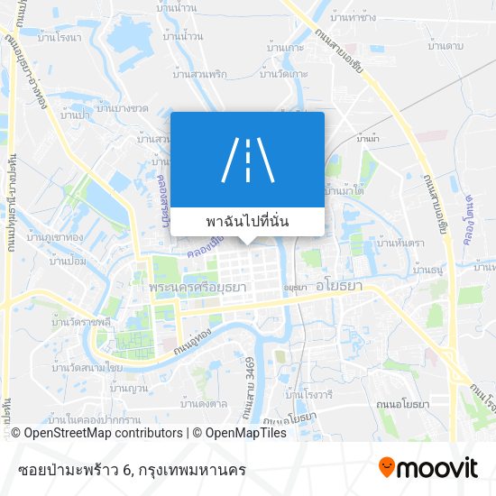 ซอยป่ามะพร้าว 6 แผนที่