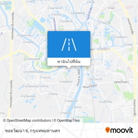 ซอยวัฒนา 6 แผนที่