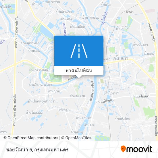 ซอยวัฒนา 5 แผนที่