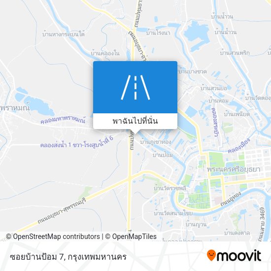ซอยบ้านป้อม 7 แผนที่
