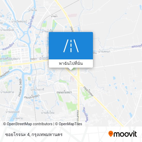ซอยโรจนะ 4 แผนที่